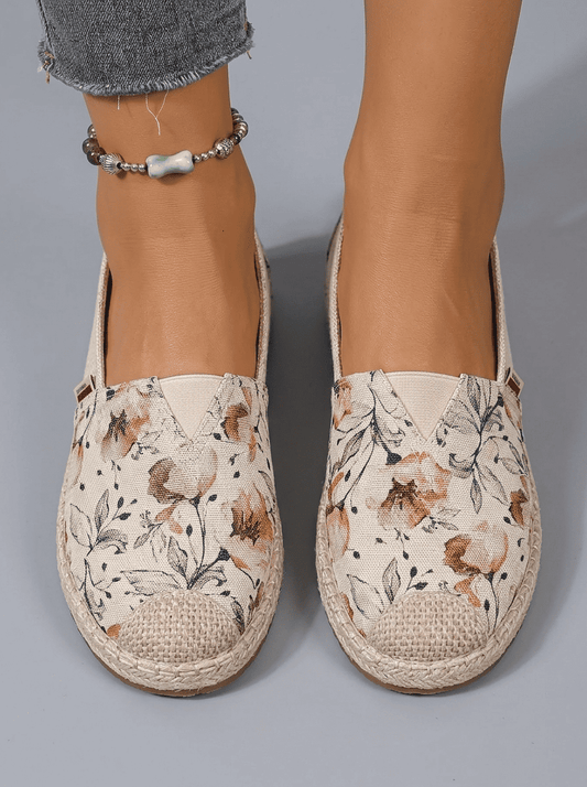 Amelia | Damen-Espadrilles mit Blumenmuster